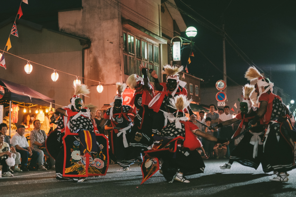 黒岩鬼剣舞, 土沢まつり の写真