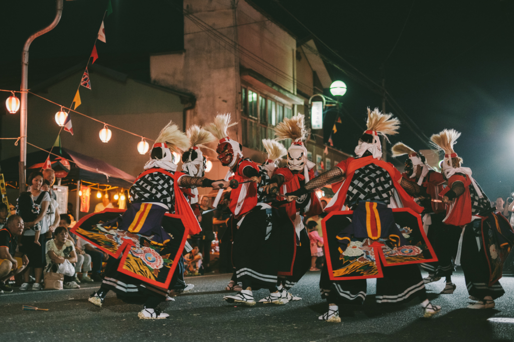 黒岩鬼剣舞, 土沢まつり の写真