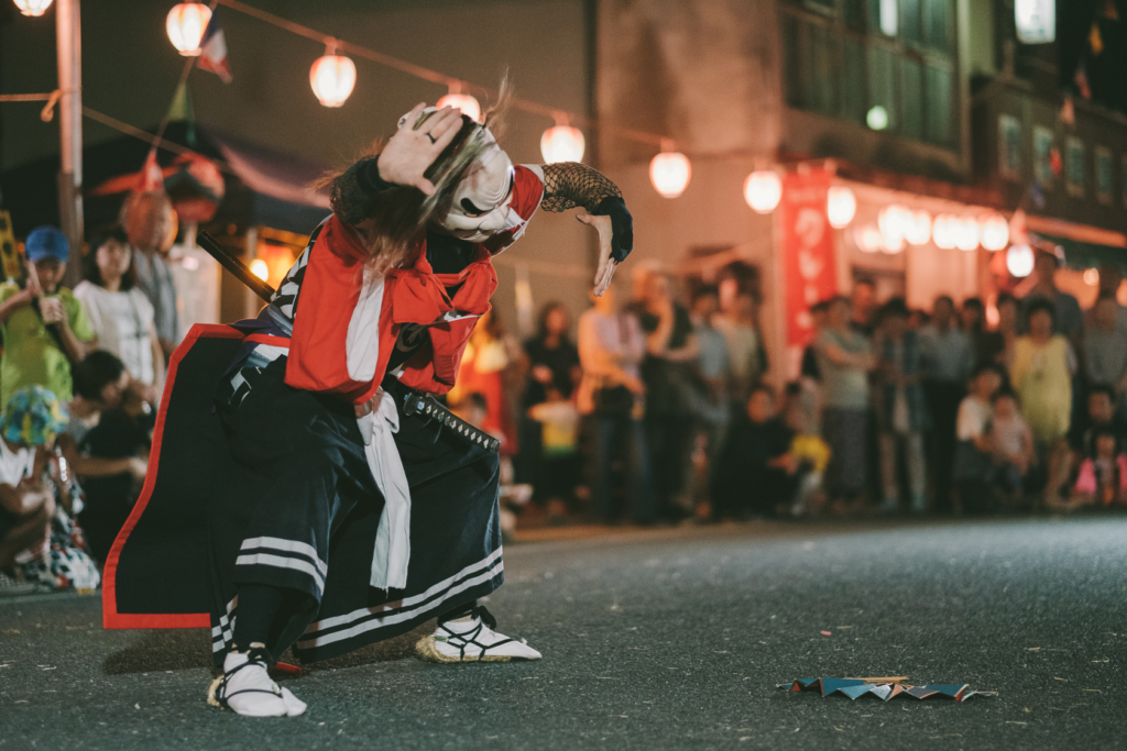 黒岩鬼剣舞, 土沢まつり の写真