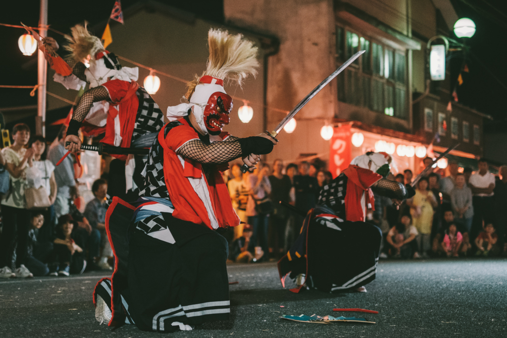 黒岩鬼剣舞, 土沢まつり の写真