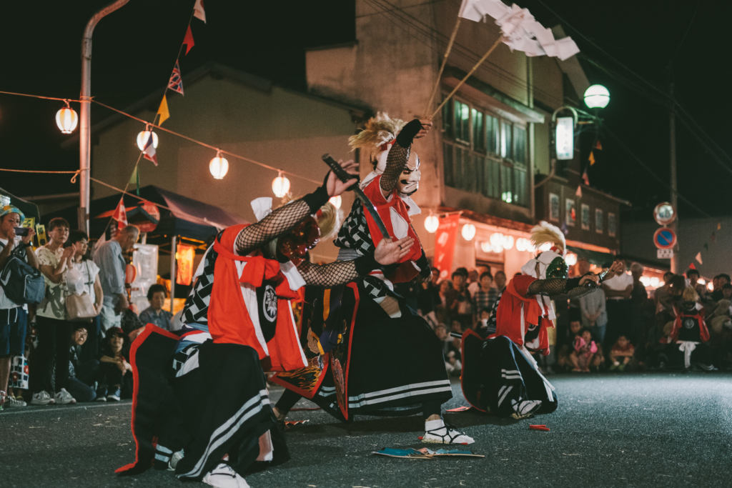 黒岩鬼剣舞, 土沢まつり の写真