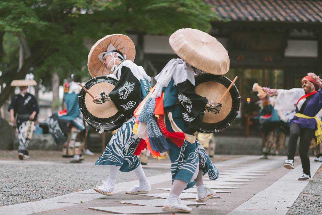 大慈寺, 澤目獅子踊り の写真