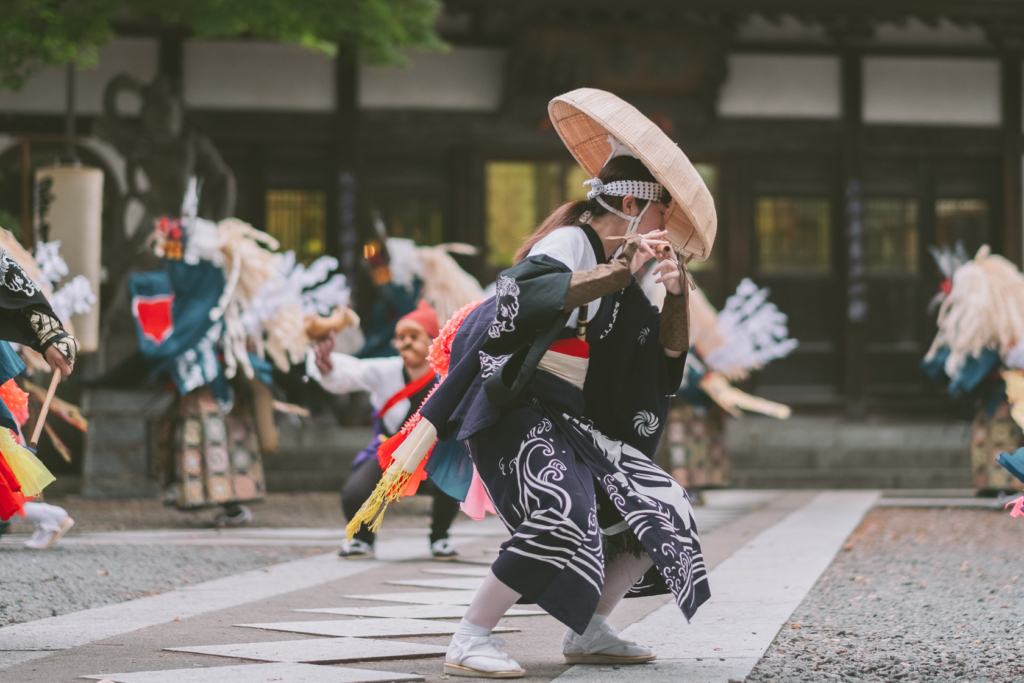 大慈寺, 澤目獅子踊り の写真