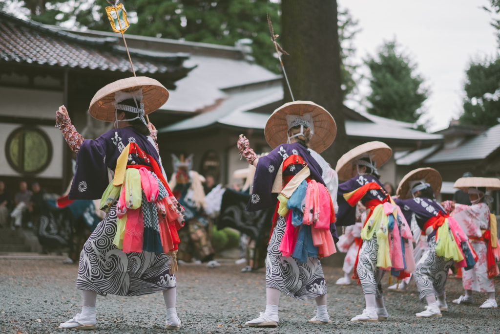 大慈寺, 澤目獅子踊り の写真