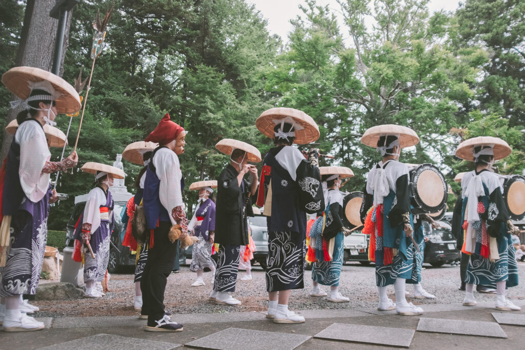 大慈寺, 澤目獅子踊り の写真