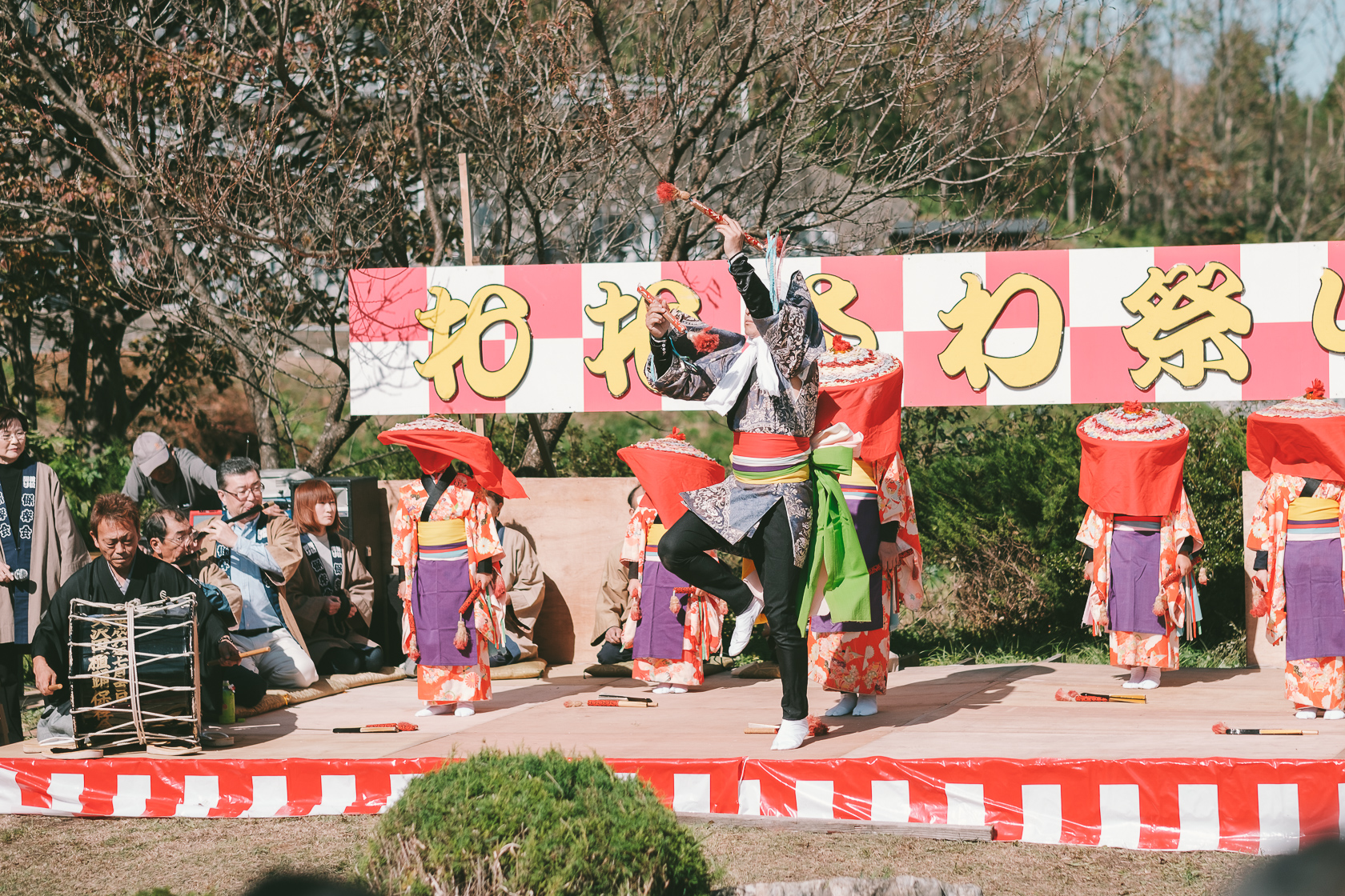 大沢田植踊り の写真