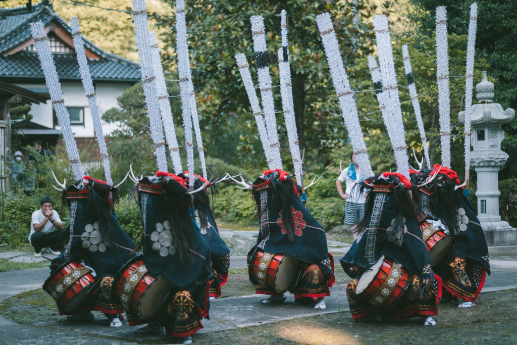 金津流伊手獅子躍, 高林寺 の写真