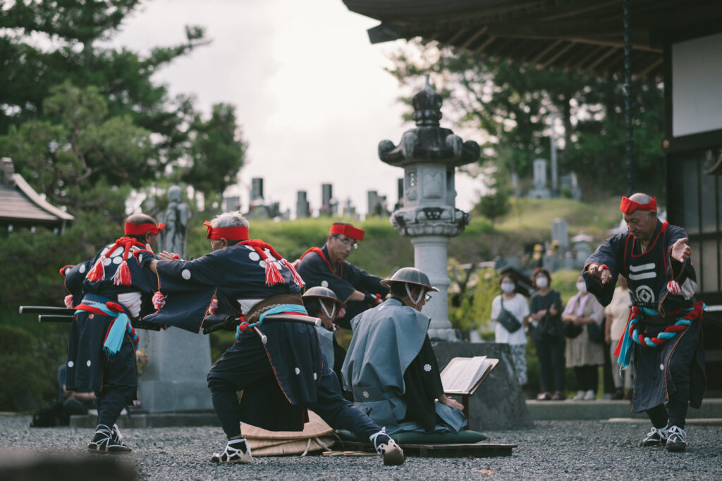 軽石薩摩奴踊, 西光寺 の写真