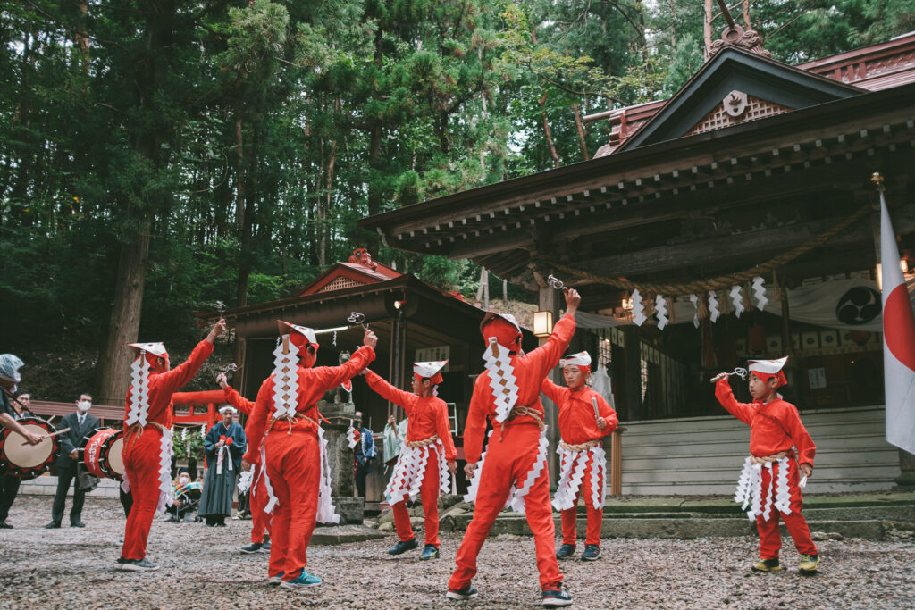 川口きつね踊り, 豊城稲荷神社