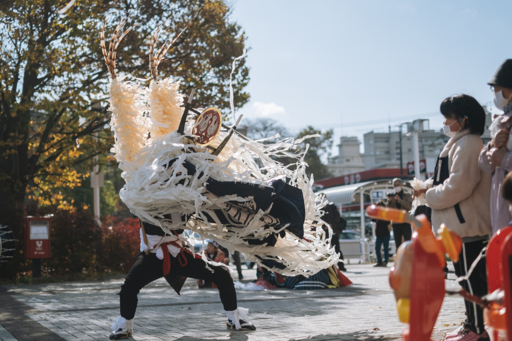 イトーヨーカドー花巻店, 長野獅子踊り の写真