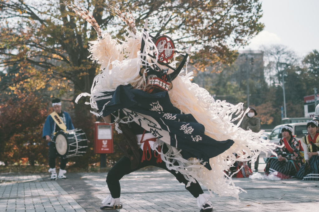 イトーヨーカドー花巻店, 長野獅子踊り の写真