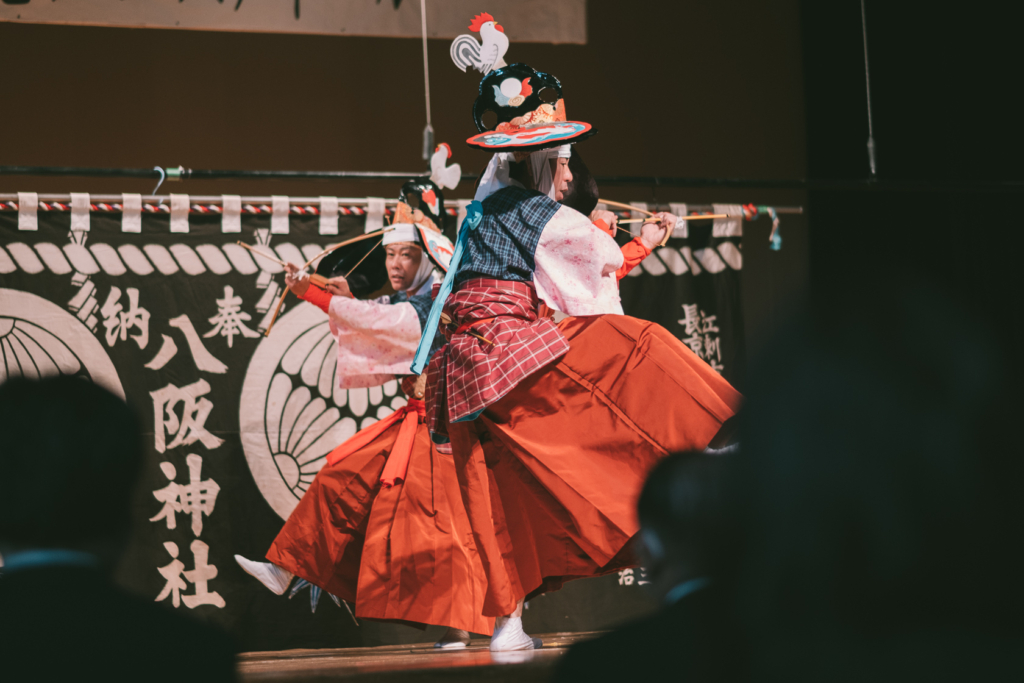 社風長京神楽, 八幡舞 の写真