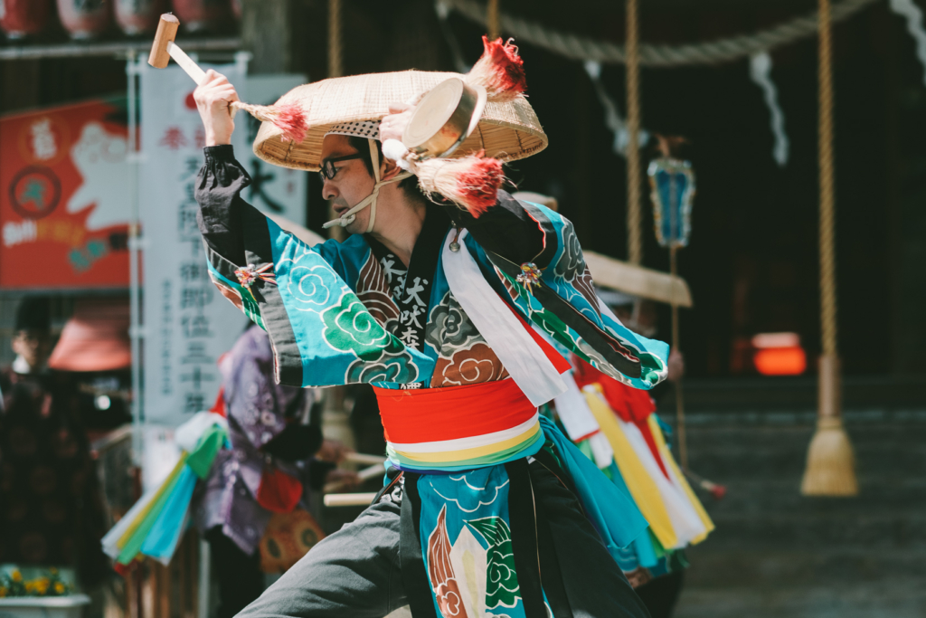 犬吠森念仏剣舞, 志和稲荷神社, 志和稲荷神社例大祭 の写真