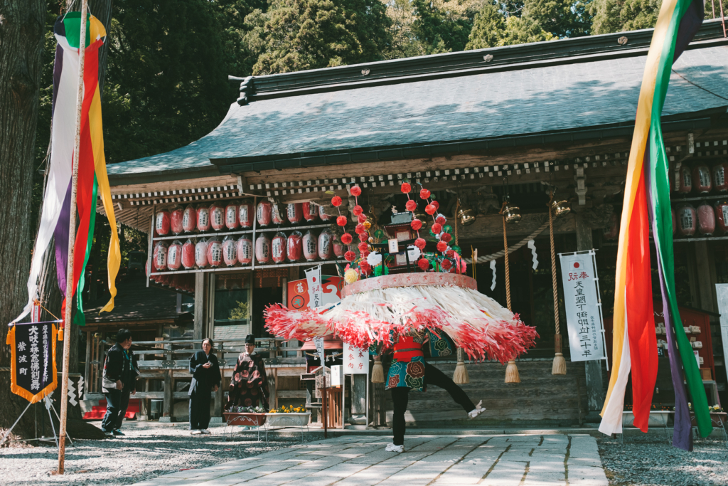 犬吠森念仏剣舞, 志和稲荷神社, 志和稲荷神社例大祭 の写真