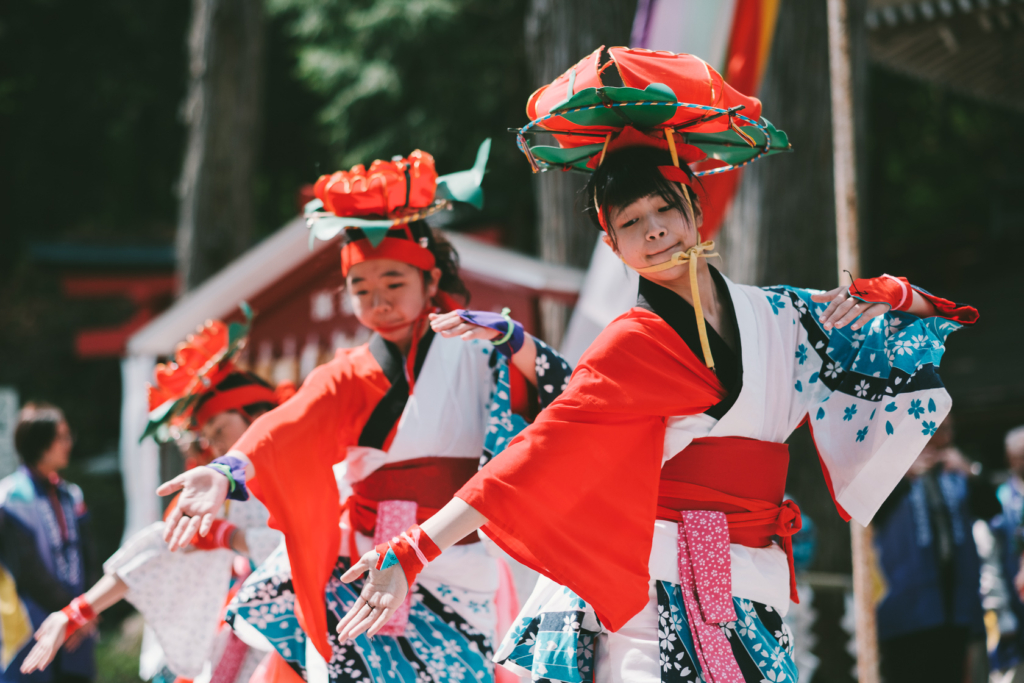志和稲荷神社, 志和稲荷神社例大祭, 日詰かじ町さんさ踊り の写真