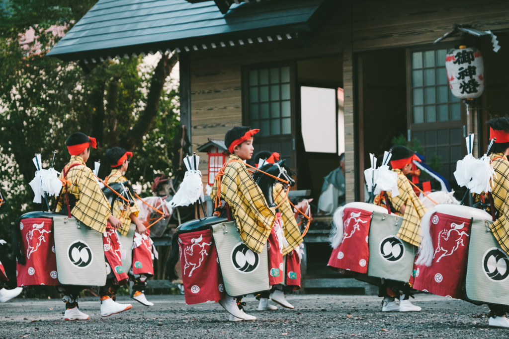 軽米秋まつり, 軽米南部駒踊り の写真