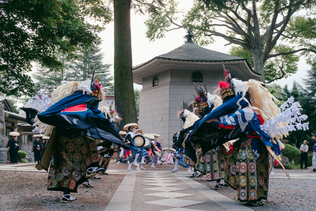 大慈寺, 澤目獅子踊り の写真