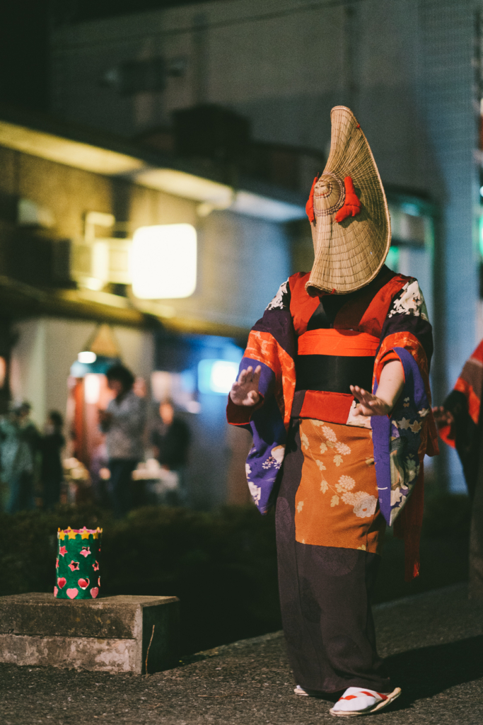 広瀬川行燈夜祭, 西馬音内盆踊り の写真
