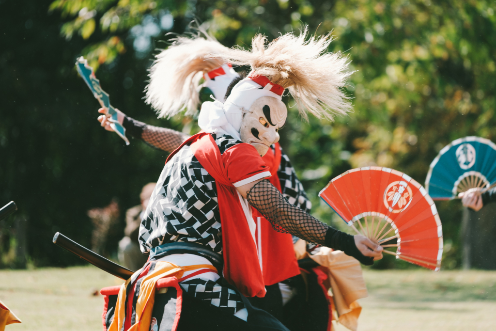 岩手県立博物館, 鬼剣舞, 二子鬼剣舞 の写真