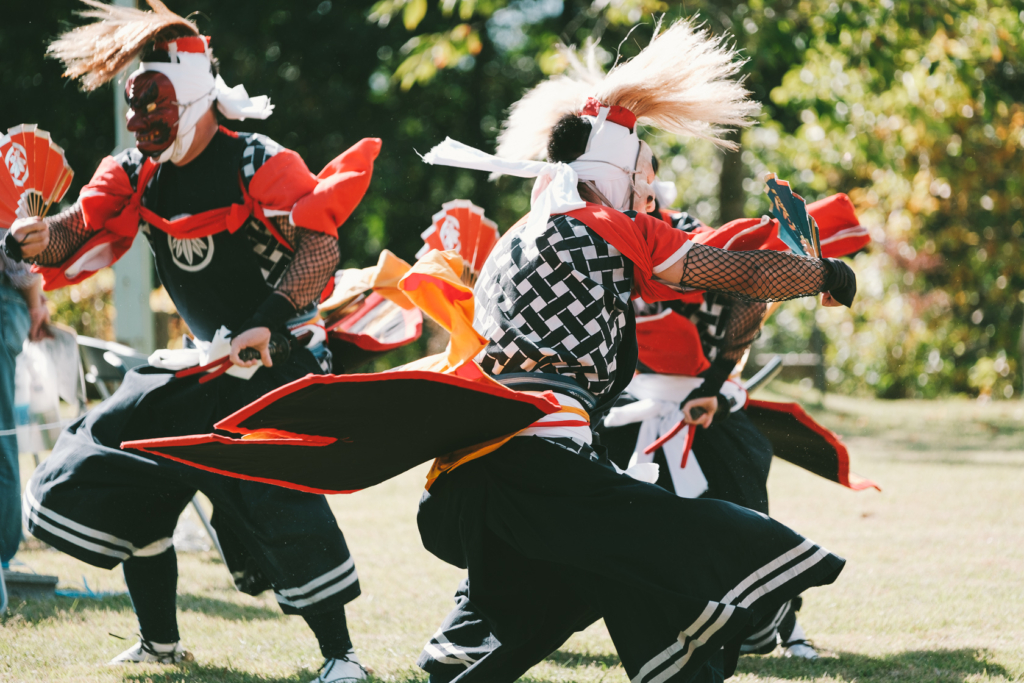 岩手県立博物館, 鬼剣舞, 二子鬼剣舞 の写真