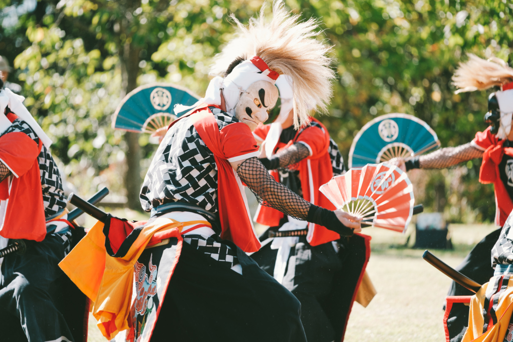 岩手県立博物館, 鬼剣舞, 二子鬼剣舞 の写真