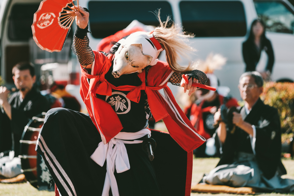 岩手県立博物館, 鬼剣舞, 二子鬼剣舞 の写真