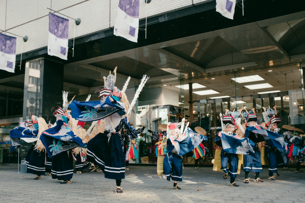 法領田獅子踊り の写真