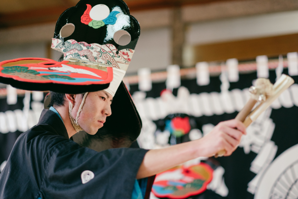 岳神楽, 鶏舞, 早池峰ロッヂ峰南荘, 早池峰神楽 の写真