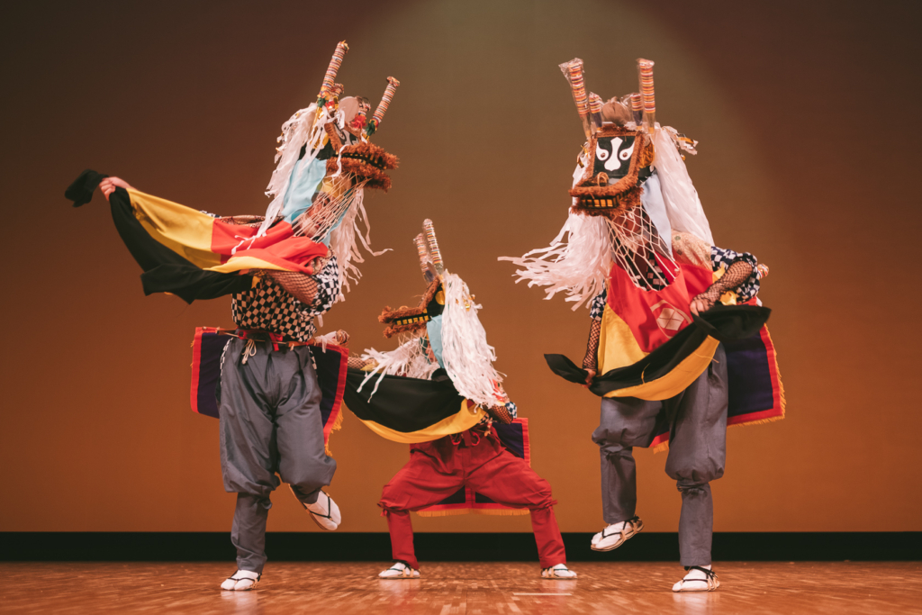 根反鹿踊り, 田園ホール, 矢巾町郷土芸能大会 の写真