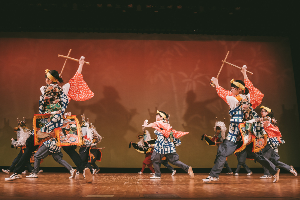 根反鹿踊り, 田園ホール, 矢巾町郷土芸能大会 の写真