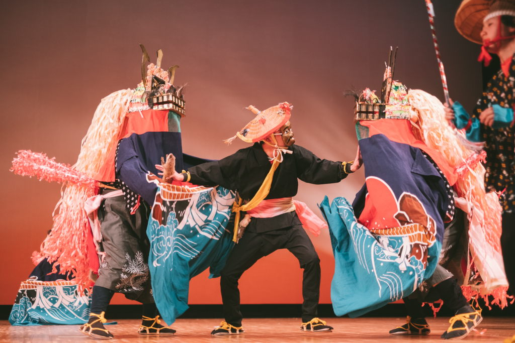 室岡獅子踊, 田園ホール, 矢巾町郷土芸能大会 の写真