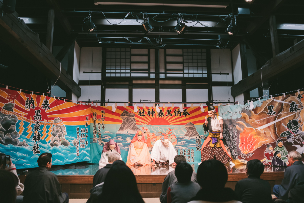 もりおか町家物語館, 黒森神楽 の写真
