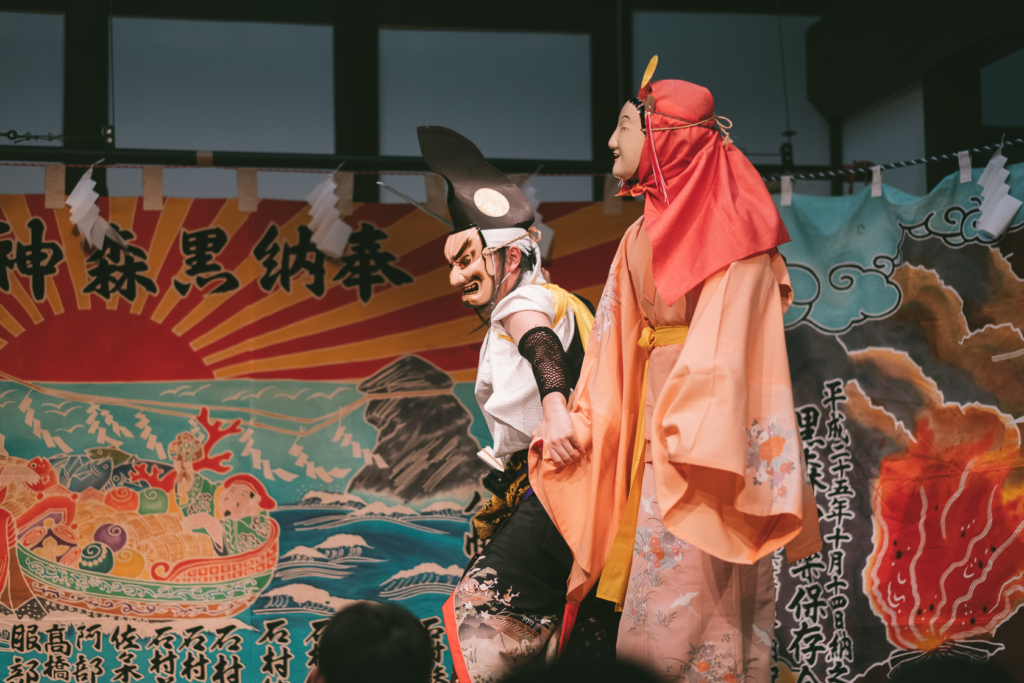 もりおか町家物語館, 黒森神楽 の写真