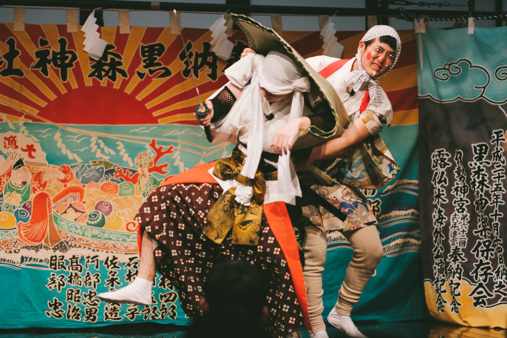 もりおか町家物語館, 黒森神楽 の写真