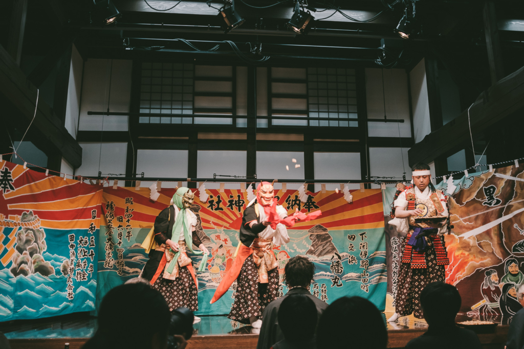 もりおか町家物語館, 黒森神楽 の写真