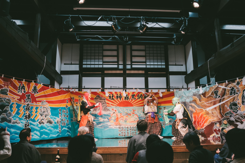 もりおか町家物語館, 黒森神楽 の写真