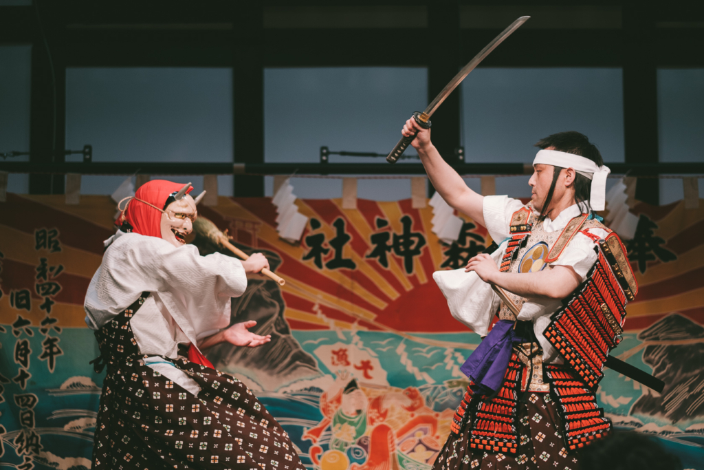 もりおか町家物語館, 黒森神楽 の写真