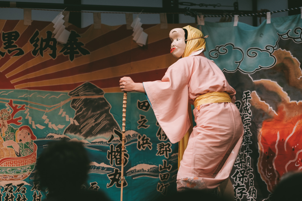 もりおか町家物語館, 黒森神楽 の写真