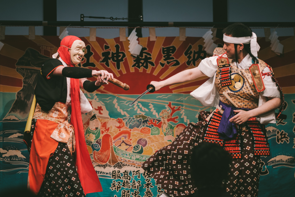 もりおか町家物語館, 黒森神楽 の写真