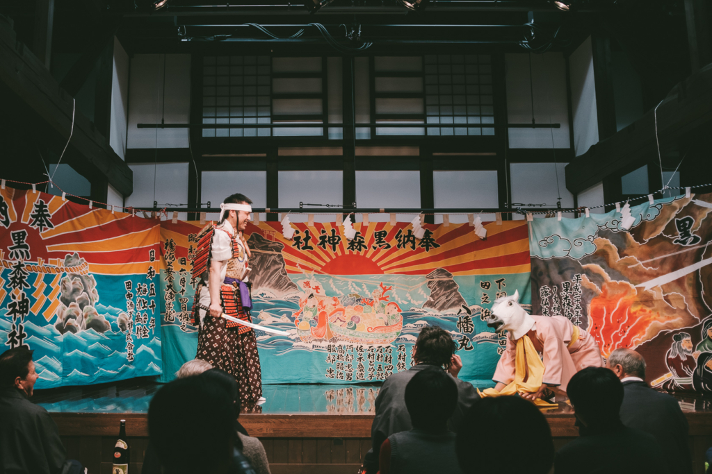 もりおか町家物語館, 黒森神楽 の写真