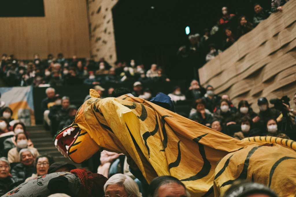 釜石市民ホールTETTO, 虎舞, 日ヶ久保虎舞 の写真