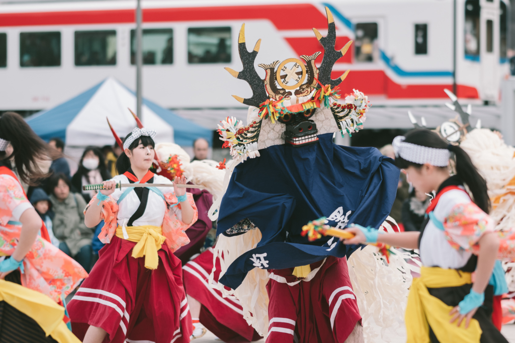 澤田鹿踊 の写真