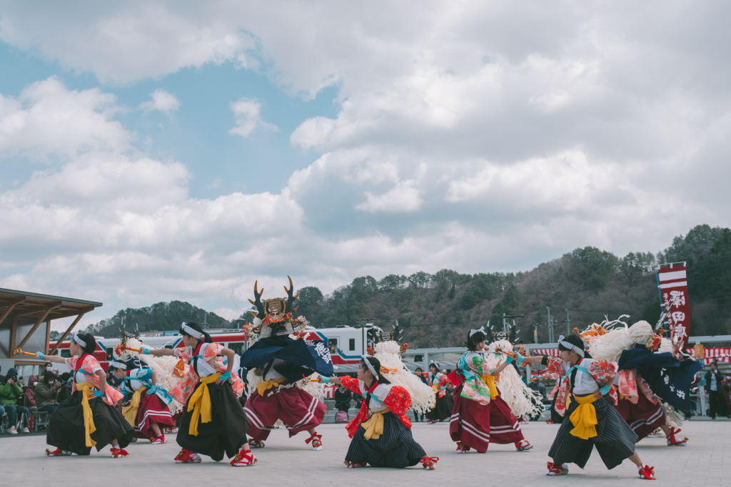澤田鹿踊 の写真