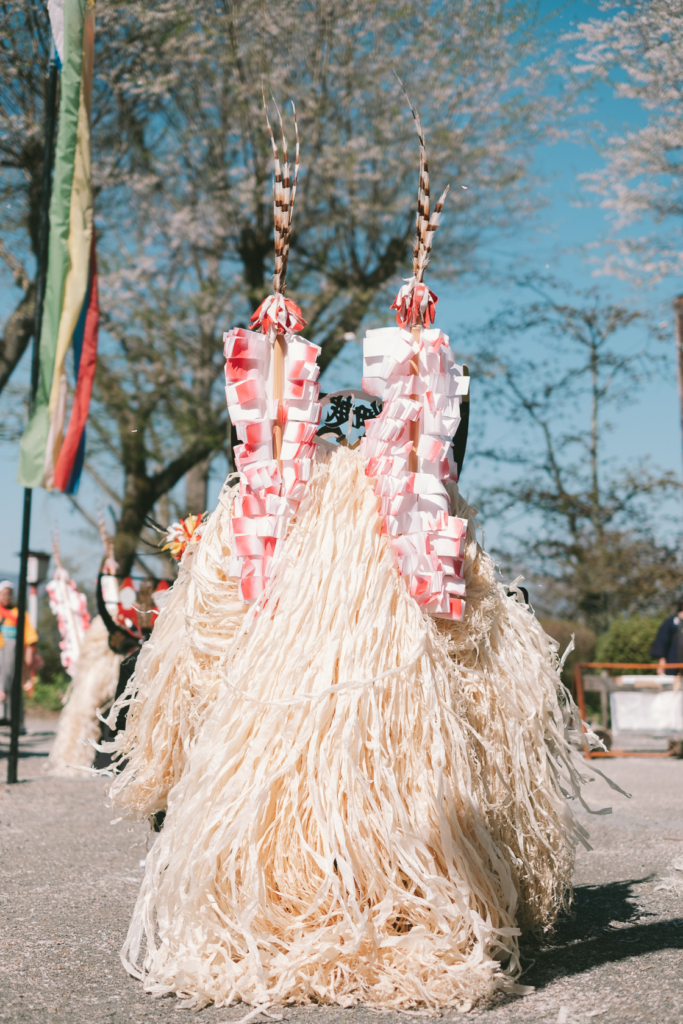 遠野さくらまつり, 細越しし踊り, 細越獅子踊り, 南部神社 の写真