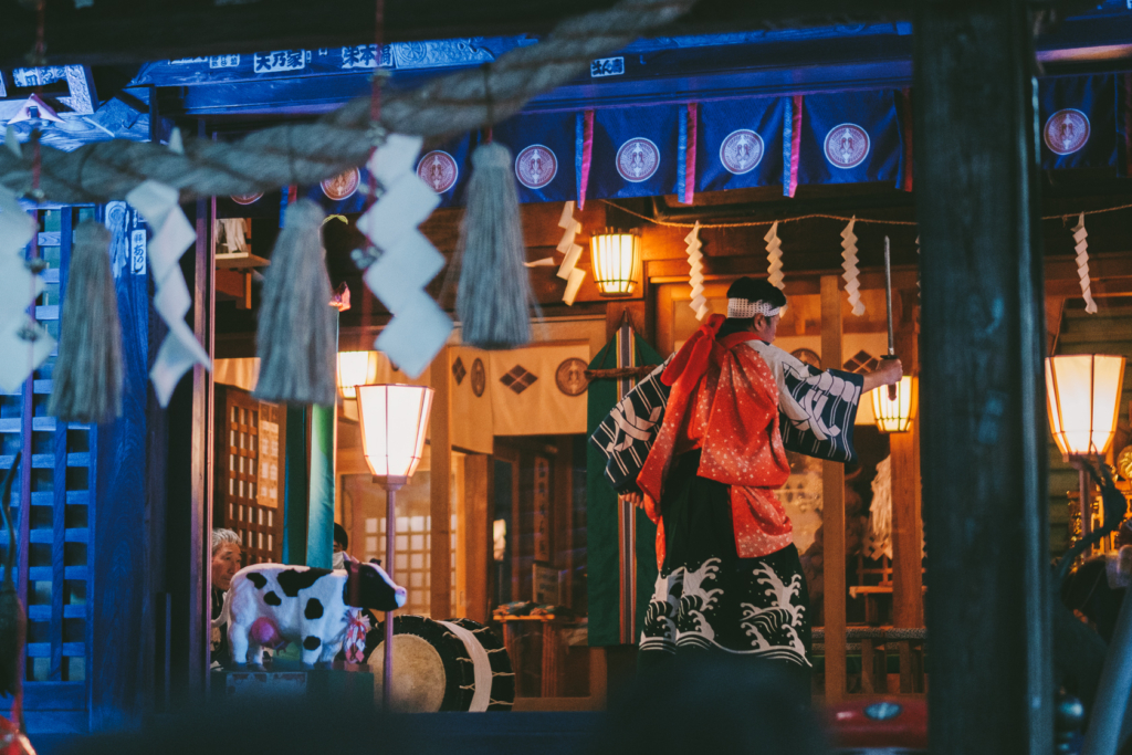 大宮神楽, 櫻山神社 の写真