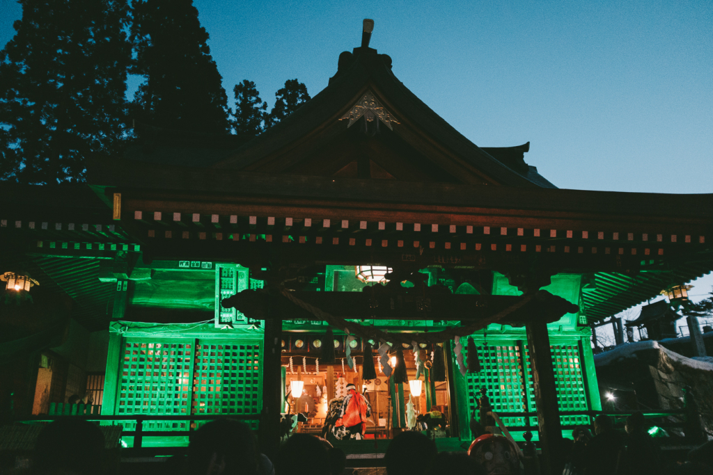 御獅子舞, 大宮神楽, 櫻山神社 の写真