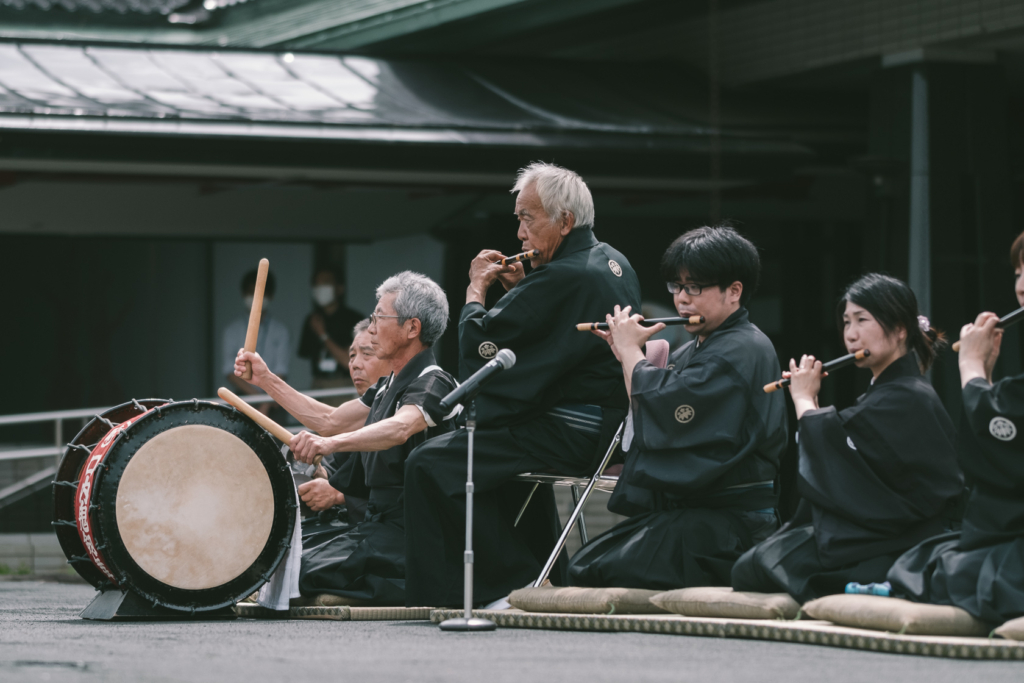 鬼の館, 鬼剣舞, 口内きらめき鬼剣舞, 口内鬼剣舞, 二番庭 の写真