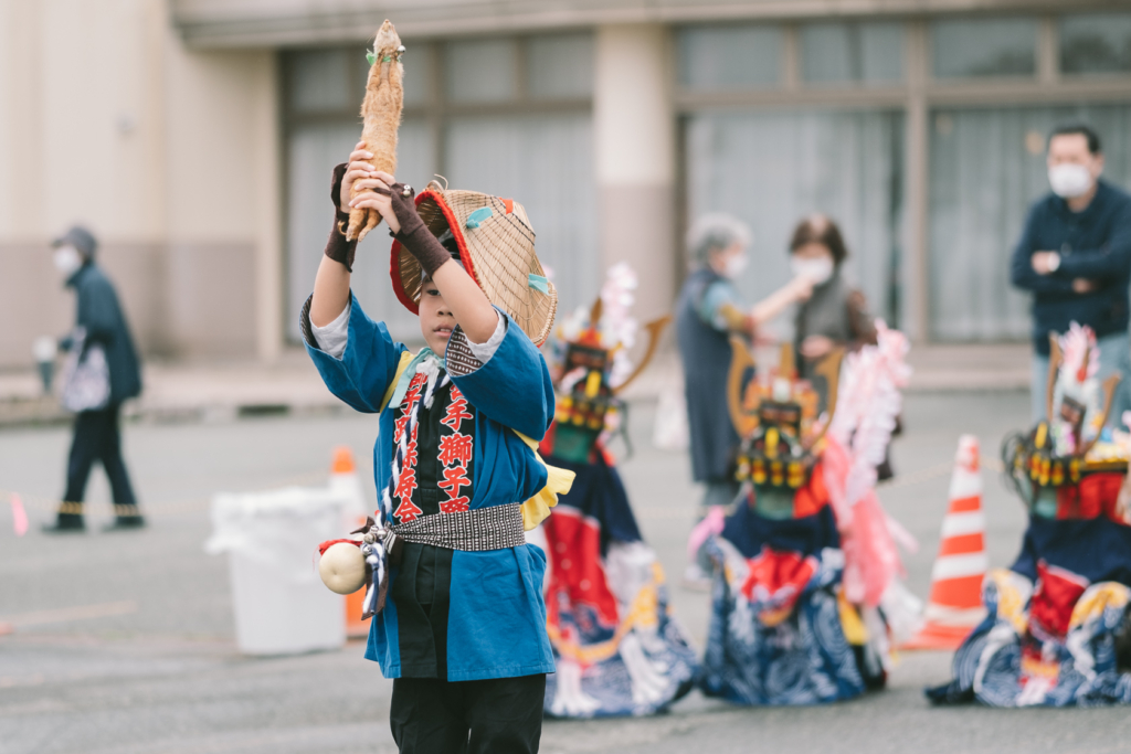 ラ・フランス温泉館, 宮手鹿踊 の写真