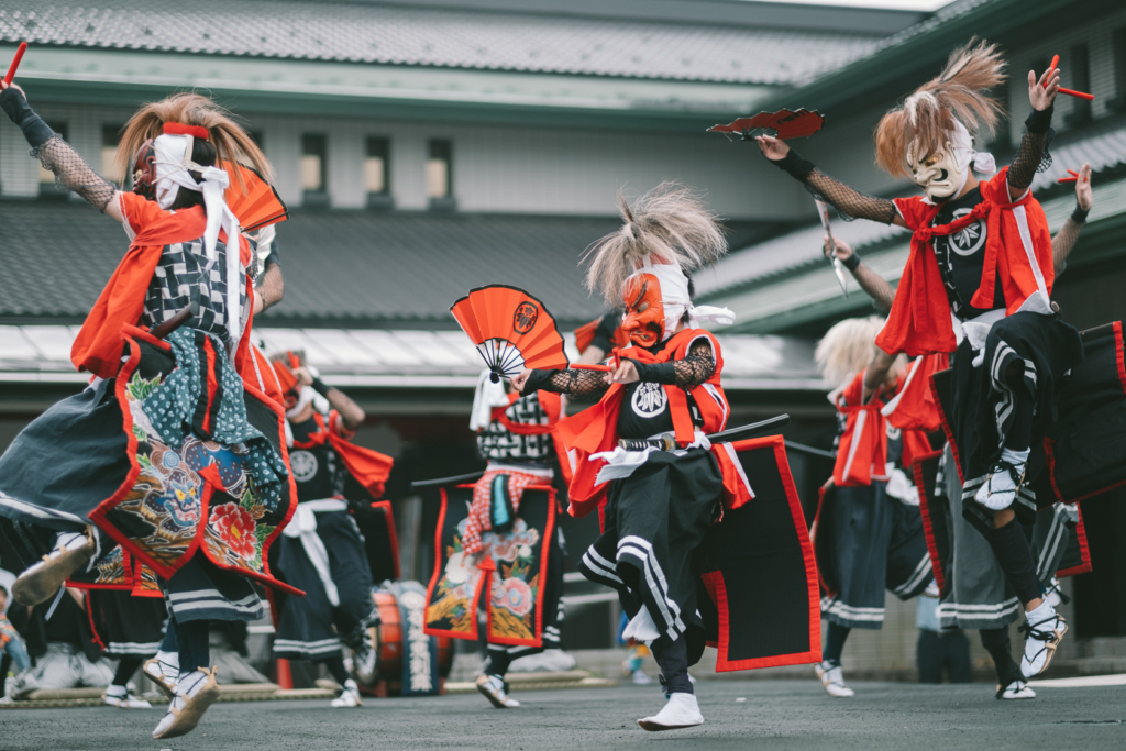 一番庭, 鬼の館, 谷地鬼剣舞 の写真