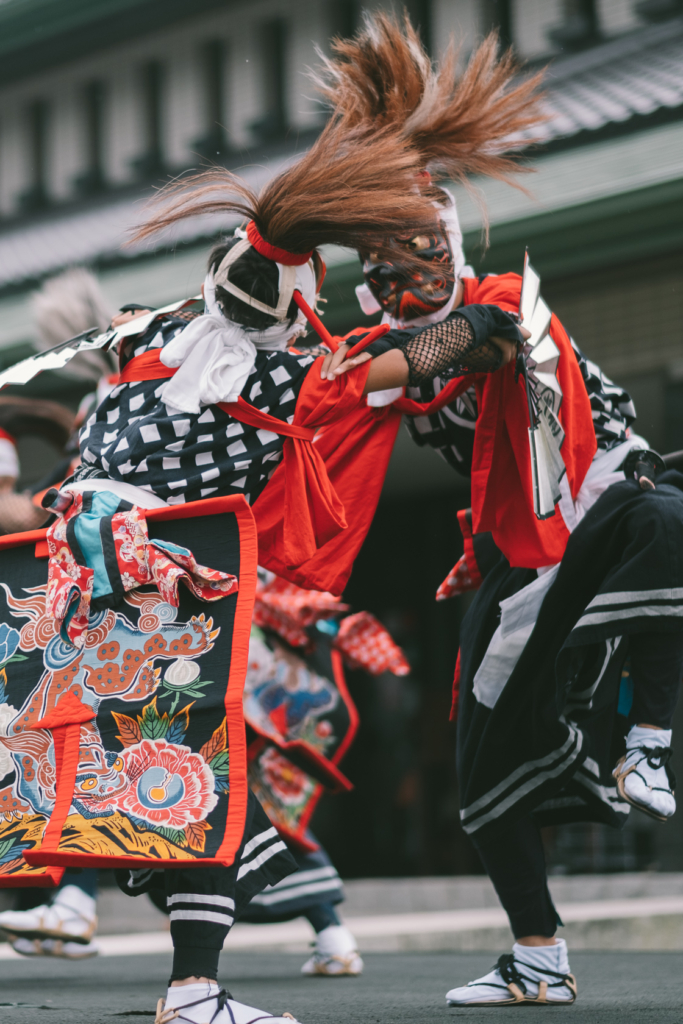 鬼の館, 三番庭の狂い, 谷地鬼剣舞 の写真